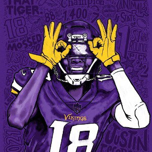 Justin Jefferson style