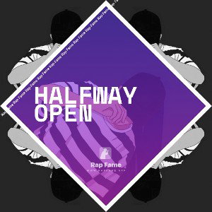 halfway open