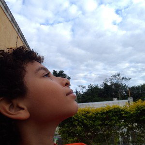 viendo el cielo