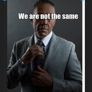 👊WE ARE NOT THE SAME!!