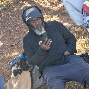 on da phone wit my bro B.I.P