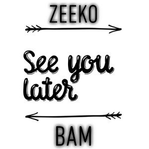 See You Later (Ft. Zeeko)