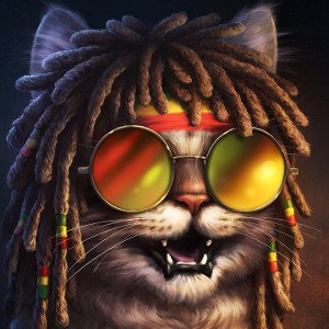 Rastafarian Soup Cats