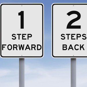 1 Step Forward 2 Steps Back