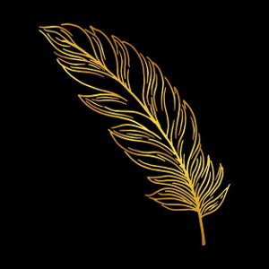 Plume d'or