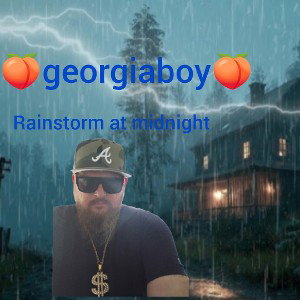 Rainstorm at midnight