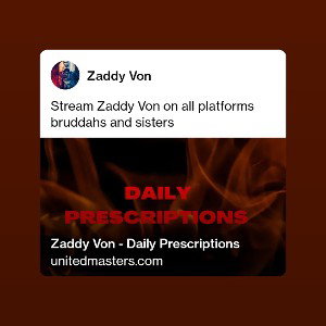 Zaddy Von - battle me champ