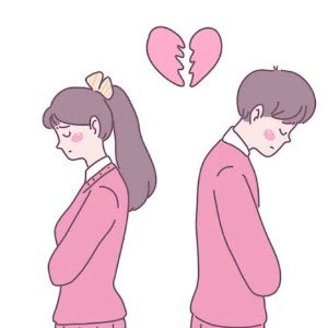 haberse enamorado 