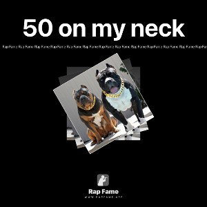 50 on my neck
