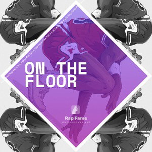 On the floor 