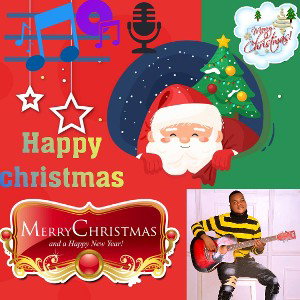 V boy happy christmas 