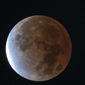 the moon outside