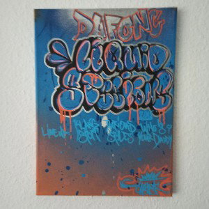 Tack an der Wand 