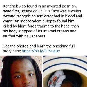 No !wait! the kendrick Johnson story