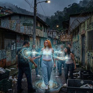 La luz de la barrio