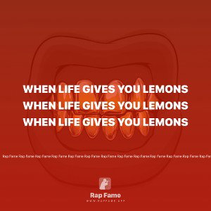 When life gives you lemons