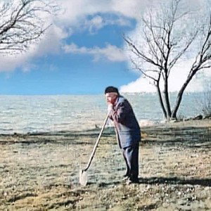 can't lean on a shovel and pray for a hole