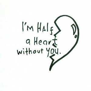 Half a heart