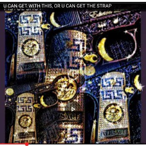" U CAN GET W/THIS, U CAN GET THE STRAP...FEATURING HENNO FREESTYLE KING ON HOOK " 