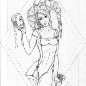  i TUNE, ‽Drawing by? 
