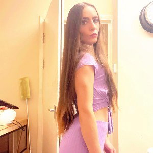 Purple dress