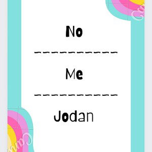 No me Jodan 