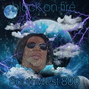 block on fire