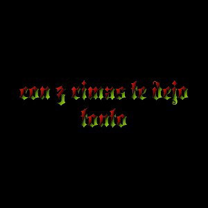 con 3 rimas te dejo tonto