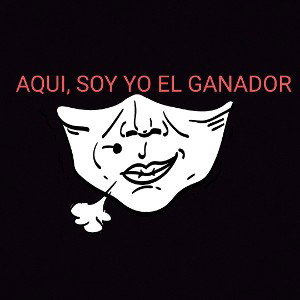 Aquí, soy yo el ganador