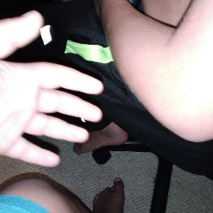red handed