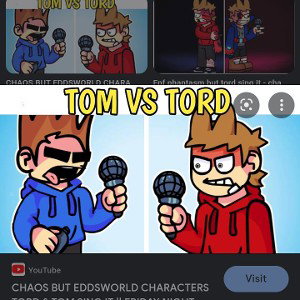 chaos but me and tom sing it