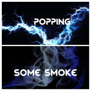 popping some smoke