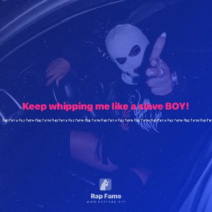 Keep whipping me like a slave BOY!