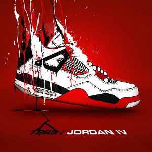 fresh pair of Jordans  