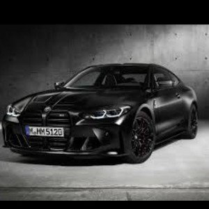 черный BMW