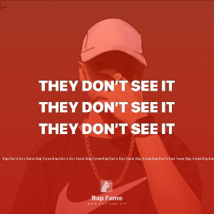 They Don’t see it 
