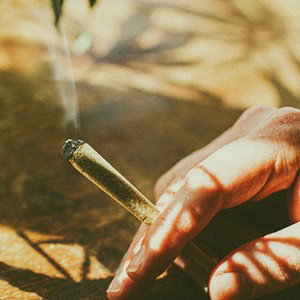 smoking wood