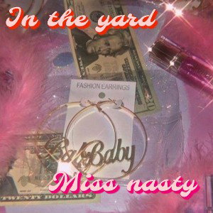 In the yard