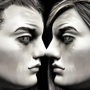 Life of crime sadness and depression