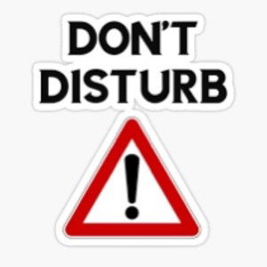 Don’t Disturb 