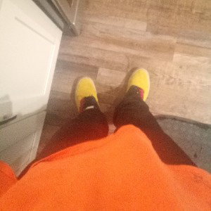 sitting here 