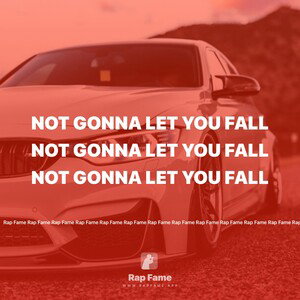 Not gonna let you fall