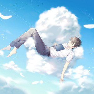 boy on the clouds 