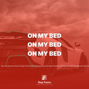 on my bed