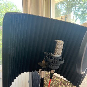 in the booth 