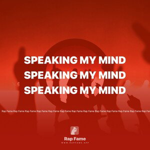 speaking my mind 