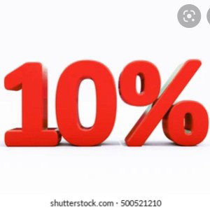 10%