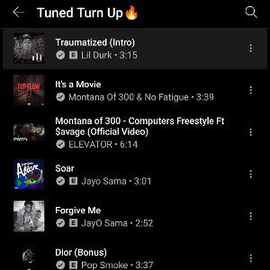 Tuned Turn Up🔥 YT Music 