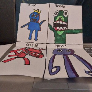 Rainbow friends ft. Lil marvel 