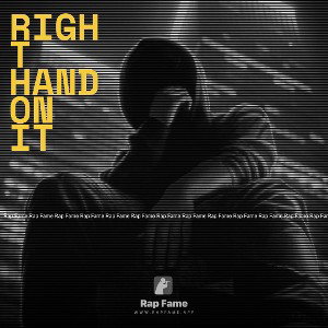right hand on it 